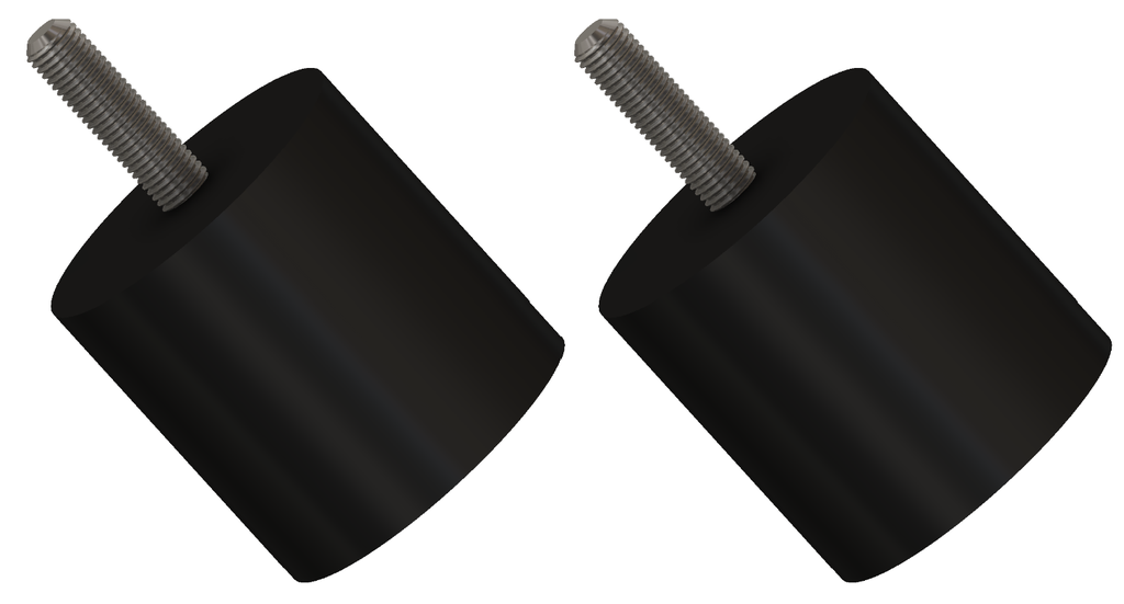 Pair of hull pad extensions for swim ladder systems