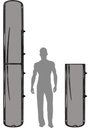 Libera 285x45 Evo carbon folding gangway