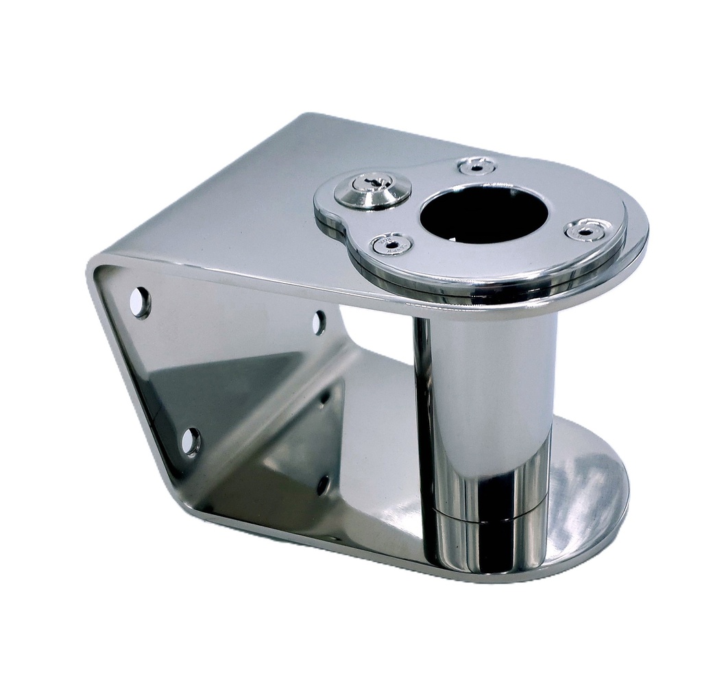 Stainless steel gangways female socket for transom