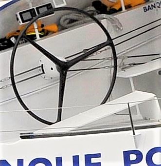 Orion 120 cm carbon steering wheel