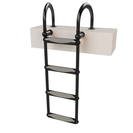 Mirò  carbon swim ladder with 27 cm tall grips